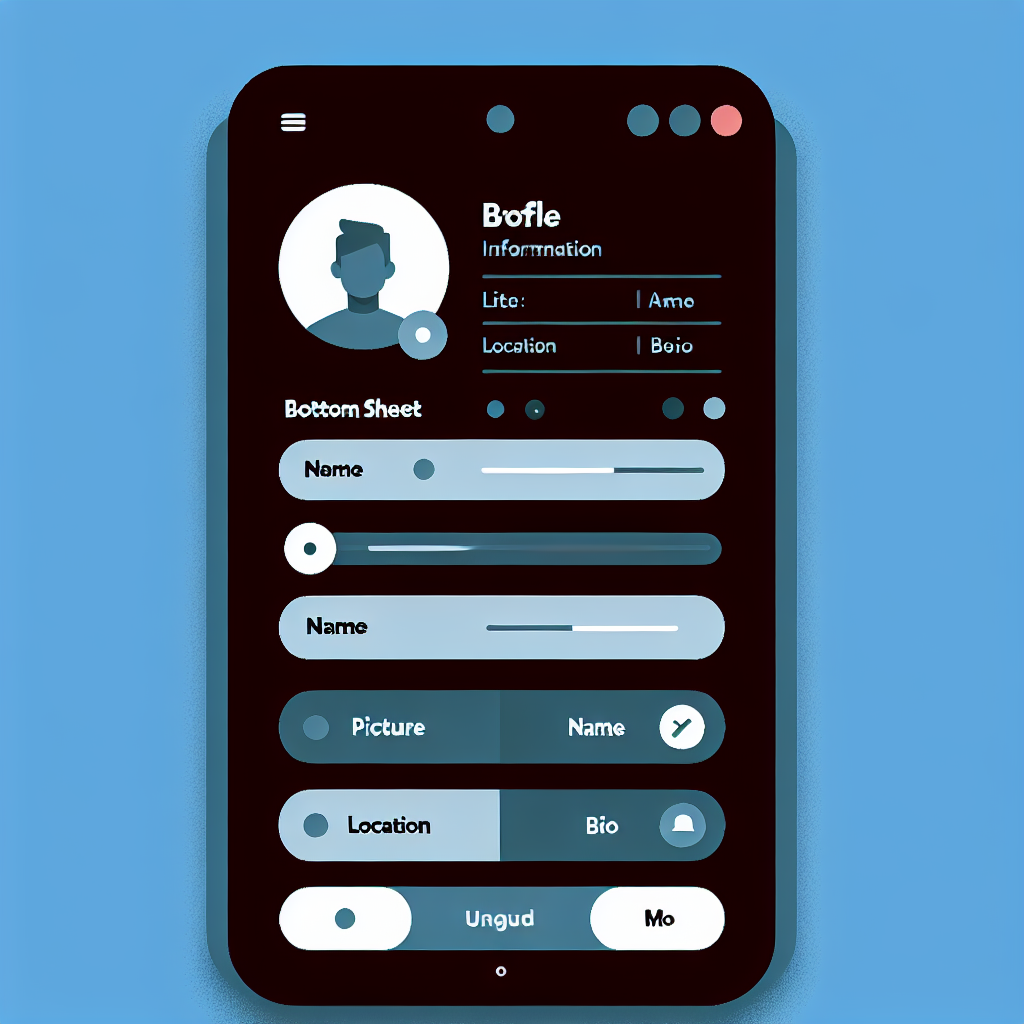 Bottom Line Code Generator Android Bottom Sheet Generator